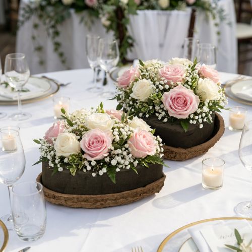 Corazón de espuma floral