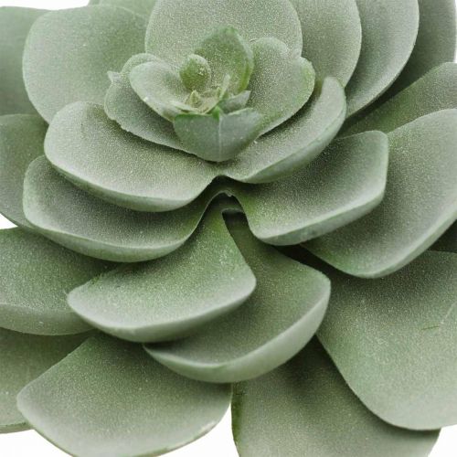 Plantas artificiales suculentas artificiales deco verde  11×8.5cm 3pcs-72058