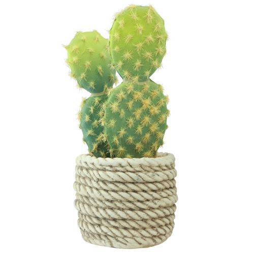 Artículo Cactus en maceta cactus artificiales surtidos 28cm 2uds