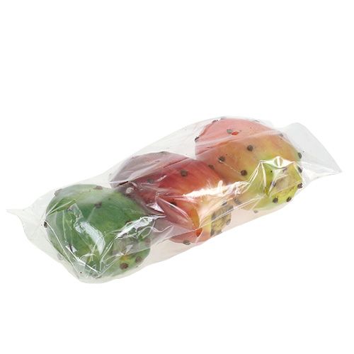 Artículo Higo chumbo artificial colores surtidos 8,5cm 3uds