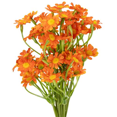 Artículo Ramo de flores artificiales de manzanilla para decoración atmosférica de temporada, 27 cm, 3 piezas