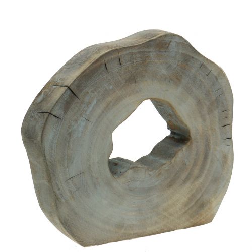 Floristik24 Escultura decorativa madera de alcanfor H22.5cm