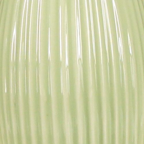 Artículo Figura de conejo de Pascua de cerámica en verde pastel, decoración de mesa, 22 cm, 2 piezas