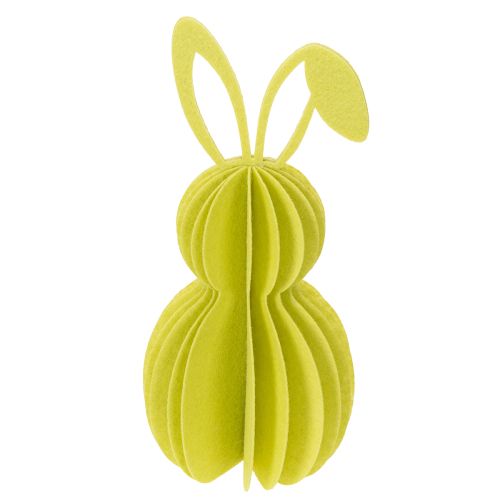 Artículo Figura decorativa de conejo de papel para colgar, perfecta para decoraciones de primavera, 20cm, 4 piezas