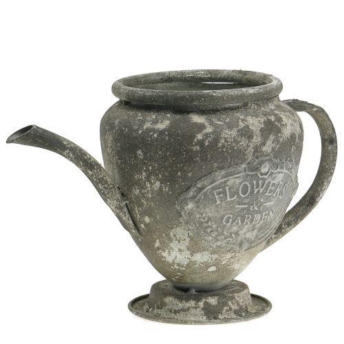 Floristik24 Jardinera jarra Vintage Ø16cm H17cm