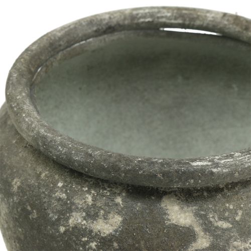 Floristik24 Jardinera jarra Vintage Ø16cm H17cm