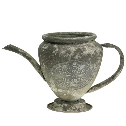 Floristik24 Jardinera jarra Vintage Ø16cm H17cm