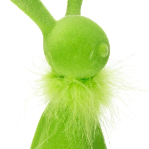 Artículo Figura decorativa de conejito de Pascua para estantería, para decoraciones festivas de primavera en la casa, 36 cm, 2 unidades