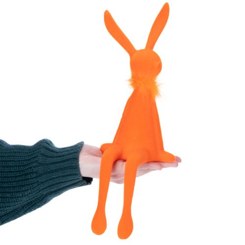 Artículo Estantes con forma de conejito de Pascua, decorativos para sala de estar, decoración de Pascua, para sentarse, 36 cm, 2 piezas