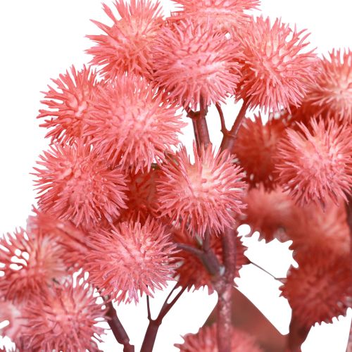 Planta artificial de bardana grande bardana artificial roja 52cm