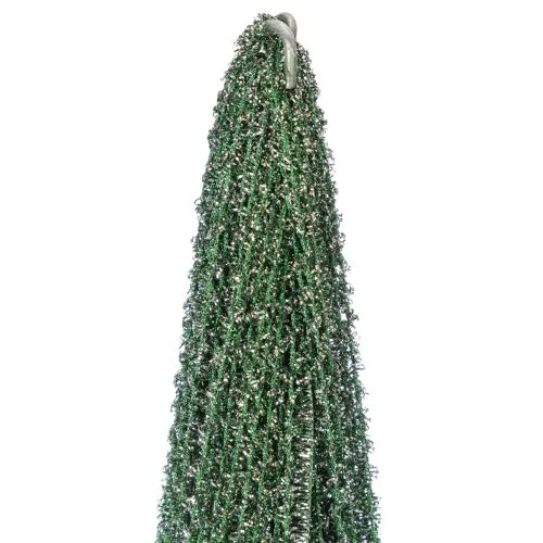 Conos metálicos para flores, verdes, para arreglos florales, 62 cm, 2 unidades | Floristik24.es