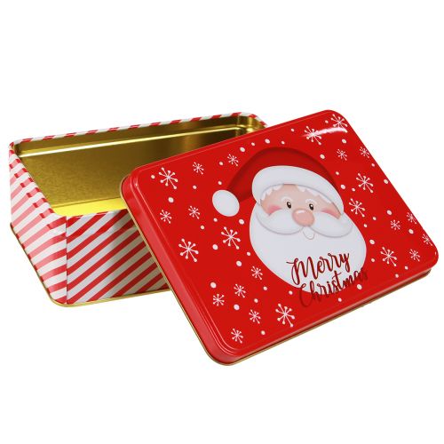 Artículo Latas de galletas Navidad Feliz Navidad L12-19cm Juego de 3