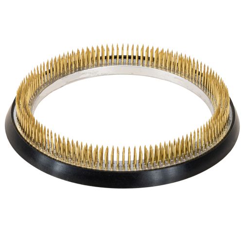 Ayuda para la inserción de anillos Kenzan, agujas de latón, Ø150 mm