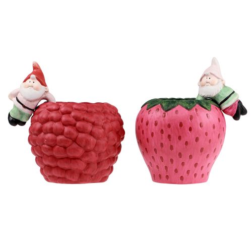 Artículo Maceta de cerámica macetero borde colgador enano Ø14,5cm 2ud