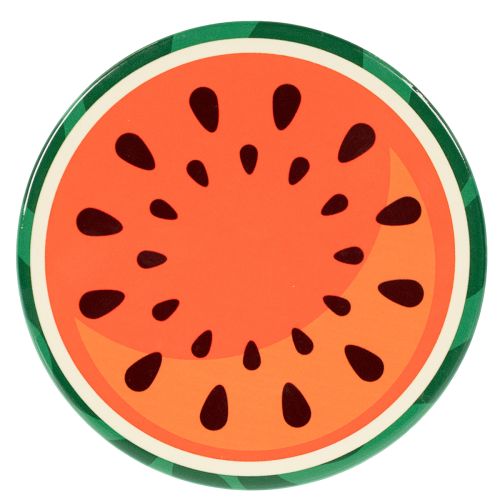 Artículo Posavasos de frutas, diseño de frutas, decoración de mesa, cocina y sala de estar, 10 cm, 6 piezas