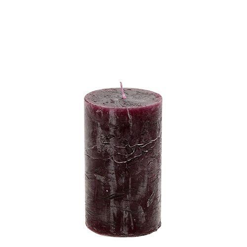 Vela 60mm x 100mm Burdeos 8 uds