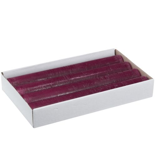 Artículo Velas unicolor en Berry velas en barra 34x240mm 4 piezas