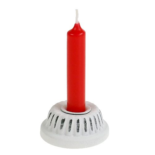 Artículo Bandeja para horno candelabro blanco Ø5,3cm H2cm