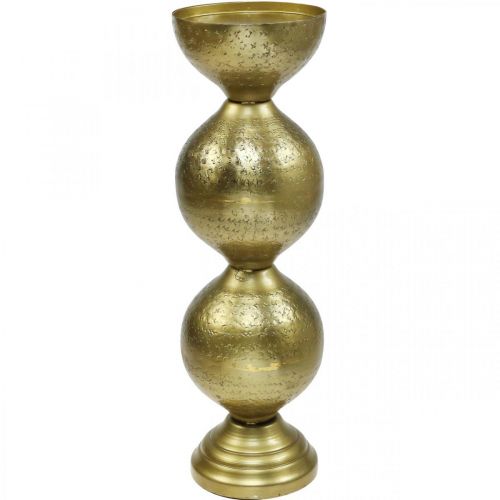 Portavelas portavelas oriental metal 39.5cm