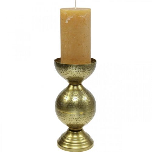 Artículo Portavelas portavelas oriental metal 25cm