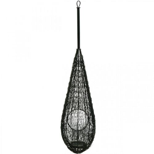 Artículo Linterna para colgar decoración colgante malla de alambre H53cm