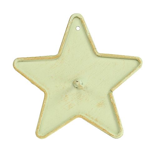 Floristik24 Portavelas estrella para pegar crema 9cm