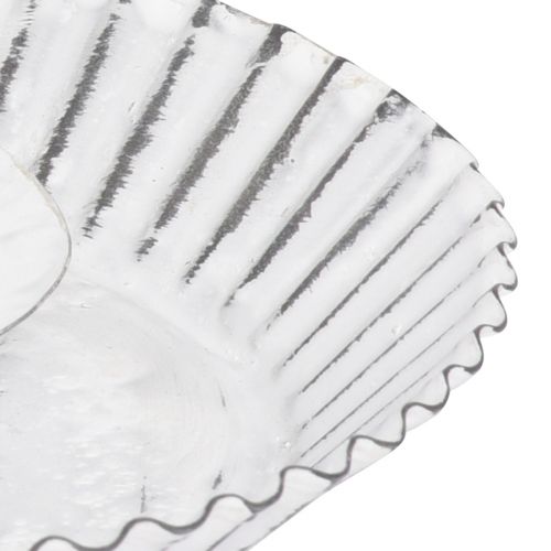 Artículo Portavelas molde para tartas de metal blanco Shabby Chic Ø15cm