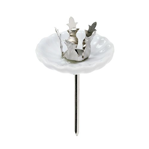 Artículo Portavelas para velas de árbol Ø4cm H7cm 4 piezas