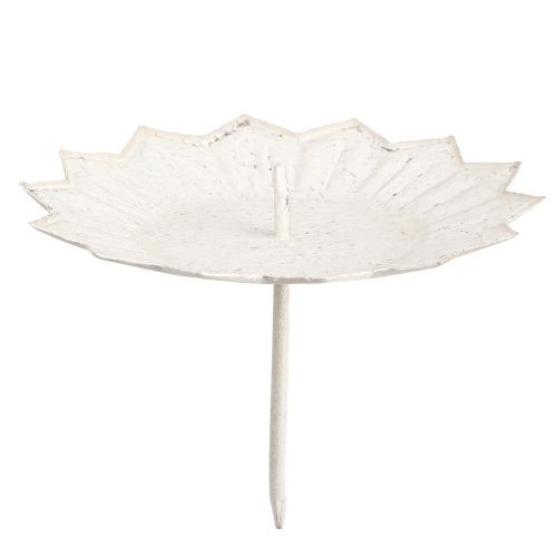 Floristik24 Portavelas enchufable 11x8cm crema 4ud