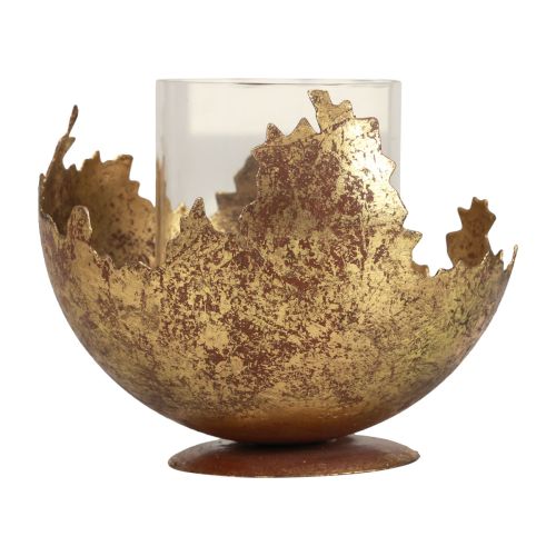 Floristik24 Decoración de mesa farolillo navideño metal antiguo 12cm Ø15cm