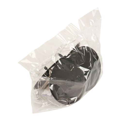 Artículo Portavelas para enchufar Adviento metal negro Ø10cm 4 piezas