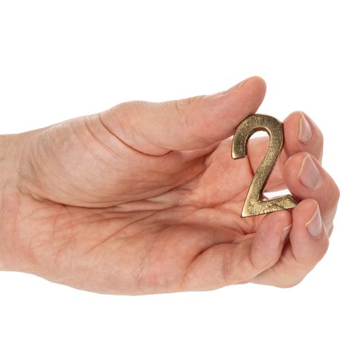 Alfileres para velas de Adviento, números del 1 al 4, juego de 4, 4 cm, 4 piezas | Floristik24.es