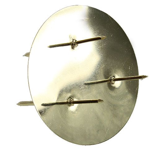 Floristik24 Candelero Oro Ø8cm