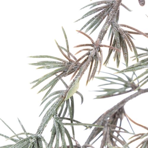 Rama de pino artificial con piñas, rama de pino decorativa, artificial, 80 cm, 3 piezas | Floristik24.es