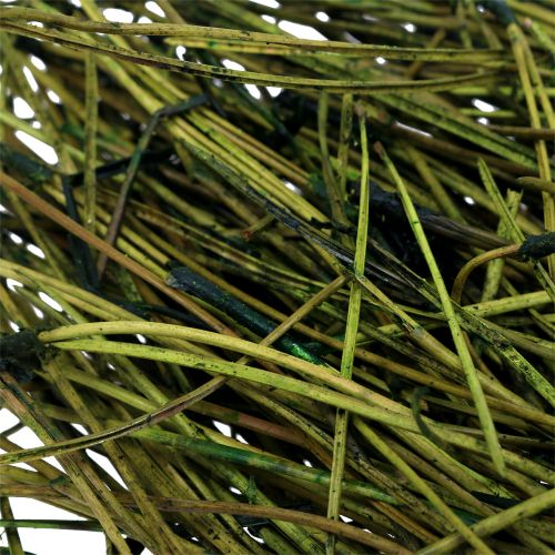 Floristik24 Agujas de pino verde 400g