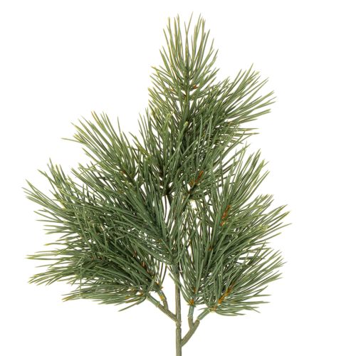 Rama de pino artificial para decoración invernal, 40 cm, 4 unidades | Floristik24.es