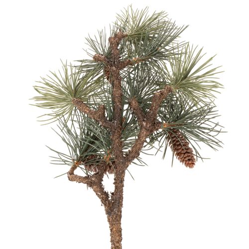 Rama de pino artificial con piñas, decoración para salón, 93 cm. | Floristik24.es