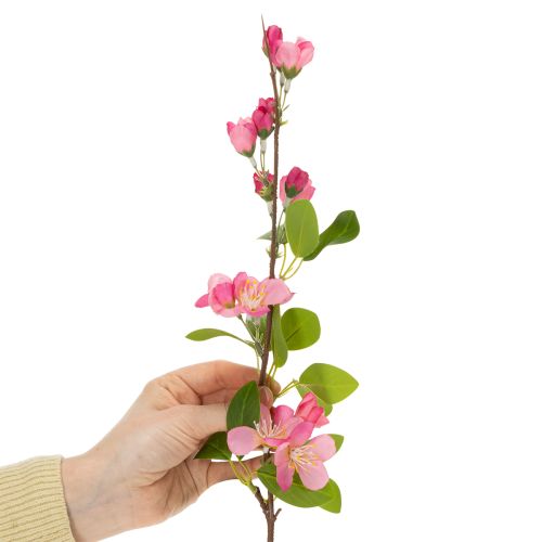 Artículo Rama artificial de flor de cerezo, acentos primaverales para el hogar, 125 cm