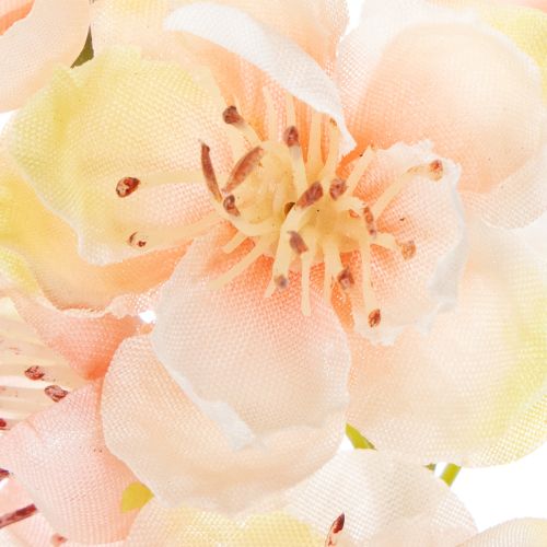 Artículo Rama decorativa con delicadas flores de cerezo, 83 cm, 3 piezas