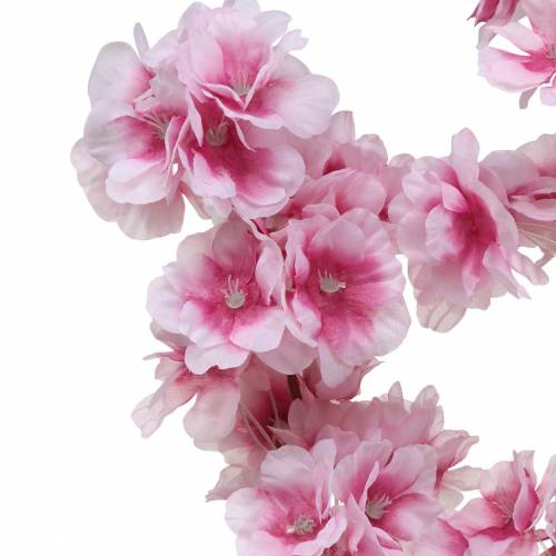 Floristik24 Rama de flor de cerezo artificial rosa 104cm