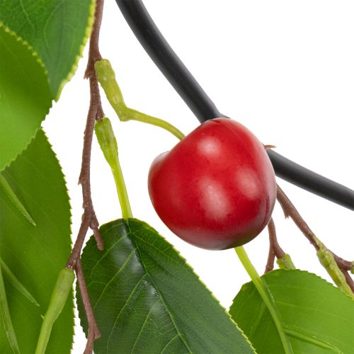 Artículo Guirnalda artificial de cerezas. Perfecta para una decoración natural. Aspecto floral. 160 cm.