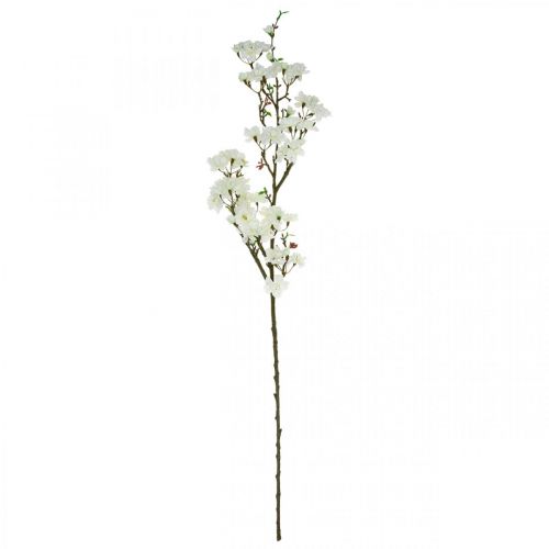 Artículo Rama de cerezo blanca decoración de primavera artificial rama decorativa 110cm