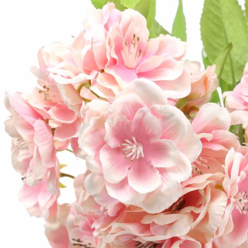 Floristik24 Rama de flor de cerezo rosa 44cm 3uds