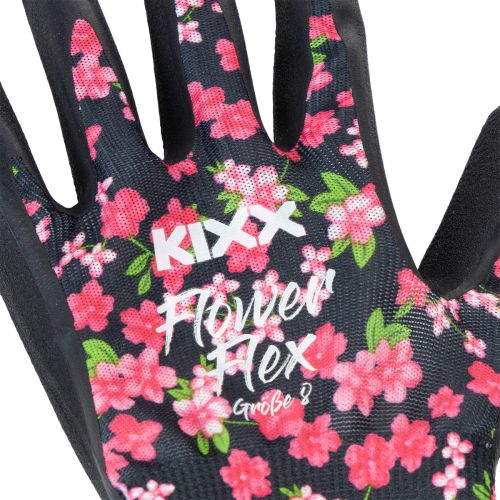 Artículo Guantes de jardín Kixx con motivo de fresa, blanco y rojo, talla 8 Guantes de jardín Kixx con flores, negro, talla 8
