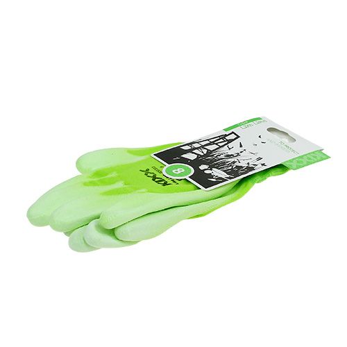 Artículo Guantes de jardín Kixx talla 7 verde claro, lima