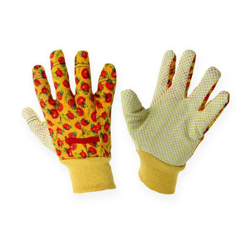 Guantes de jardín Kixx motivo fruta talla 8
