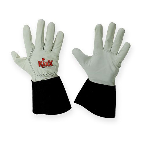 Floristik24 Kixx rose guantes talla 9 negro, blanco