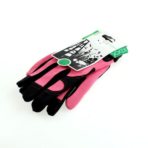 Artículo Guantes sintéticos Kixx talla 8 rosa, negro