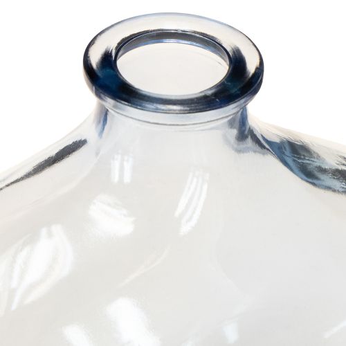 Artículo Jarrón de cristal pequeño transparente moderno mini jarrón de cristal 11×6×10cm 3 piezas