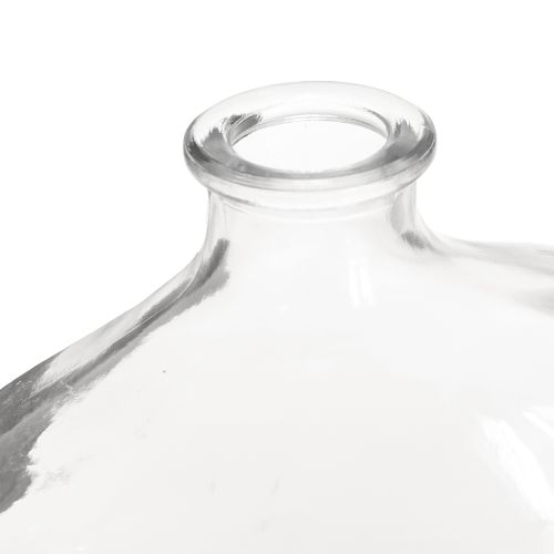Artículo Jarrón de cristal pequeño, moderno mini jarrón, cristal transparente 11×6×10cm